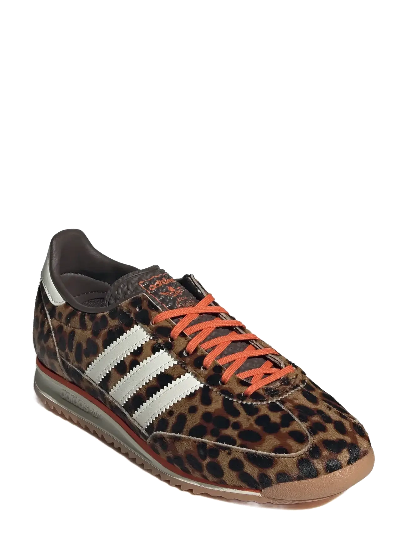 adidas Originals Sl 72 Og W, Kvinder, Leopard Print Sneakers, Brun, Str: 36