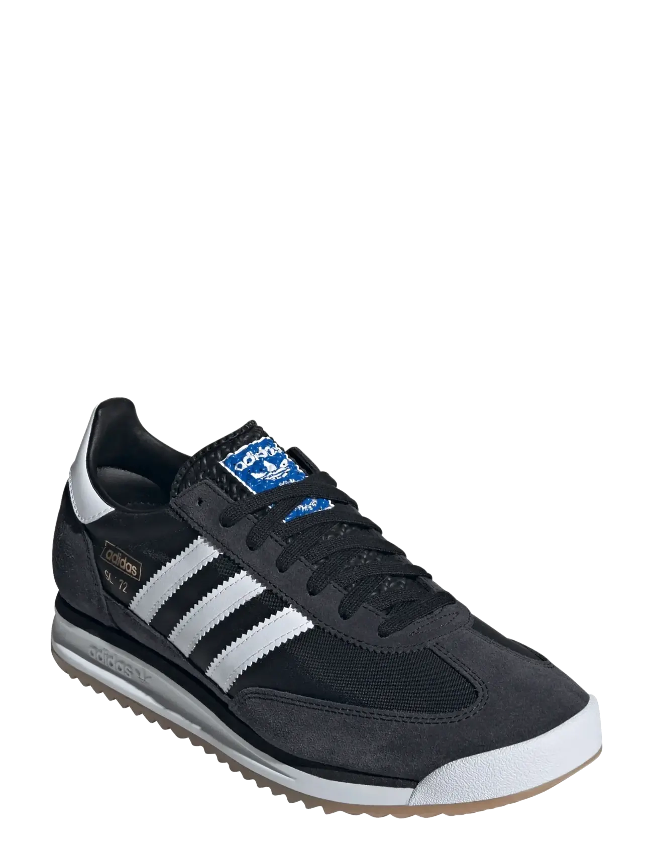 adidas Originals SL 72 RS - Sneakers - CBLACK/FTWWHT/BLUE / black