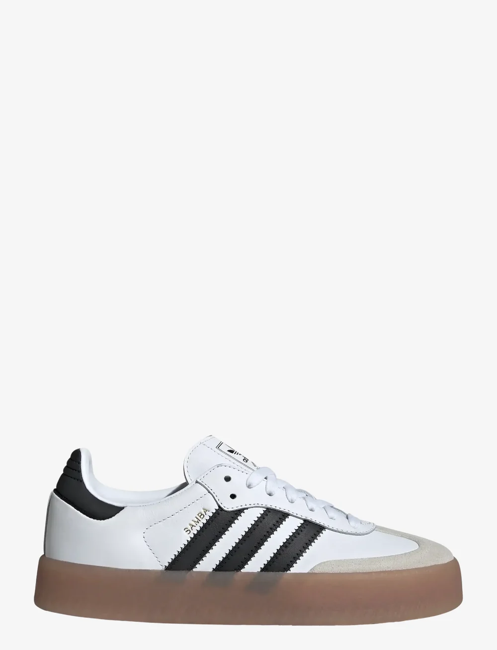 adidas Originals - SAMBAE W - niedrige sneakers - ftwwht/cblack/goldmt - 1
