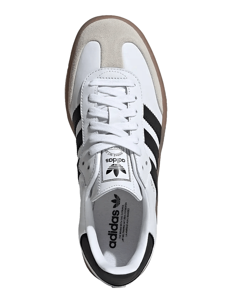 adidas Originals - SAMBAE W - sporta apavi ar zemu augšdaļu - ftwwht/cblack/goldmt - 4