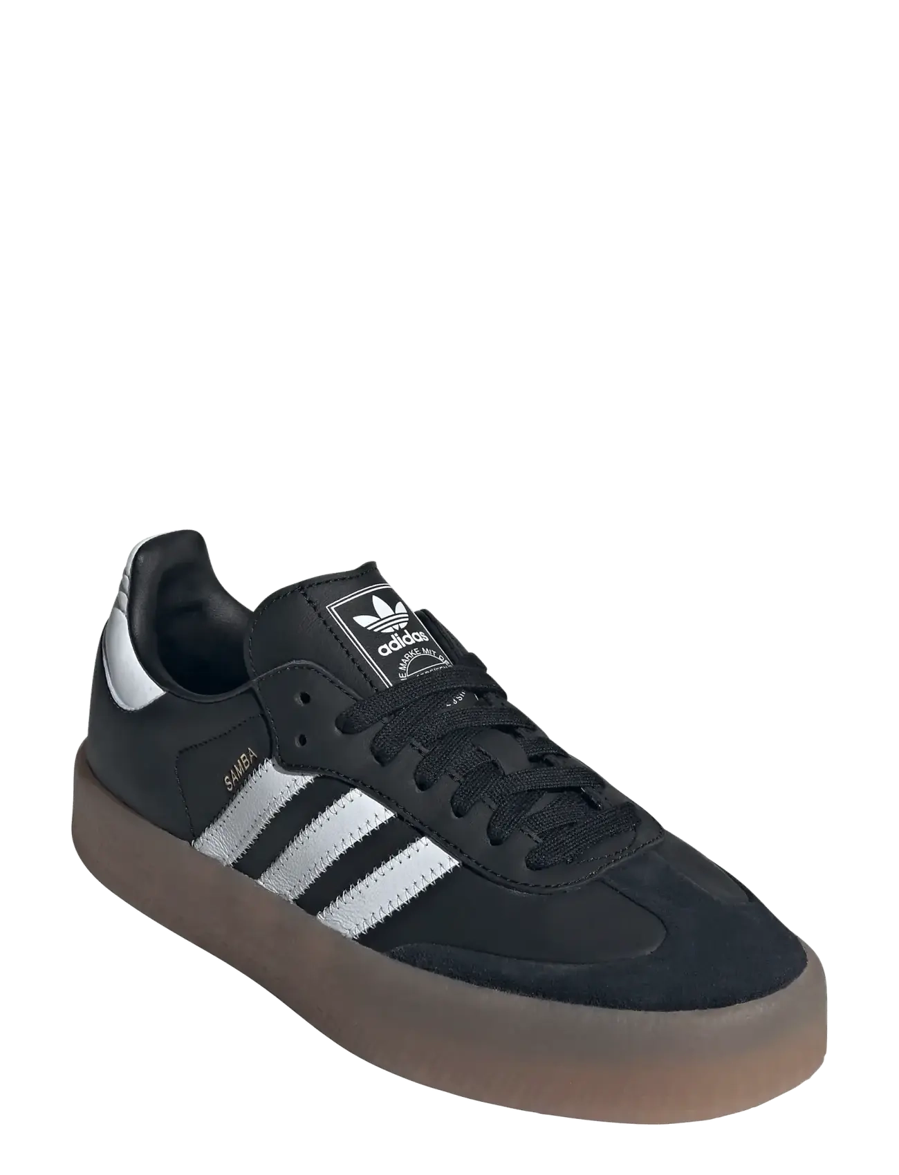 adidas Originals Sambae W, Kvinder, Platform Samba Sneakers, Sort, Str: 36