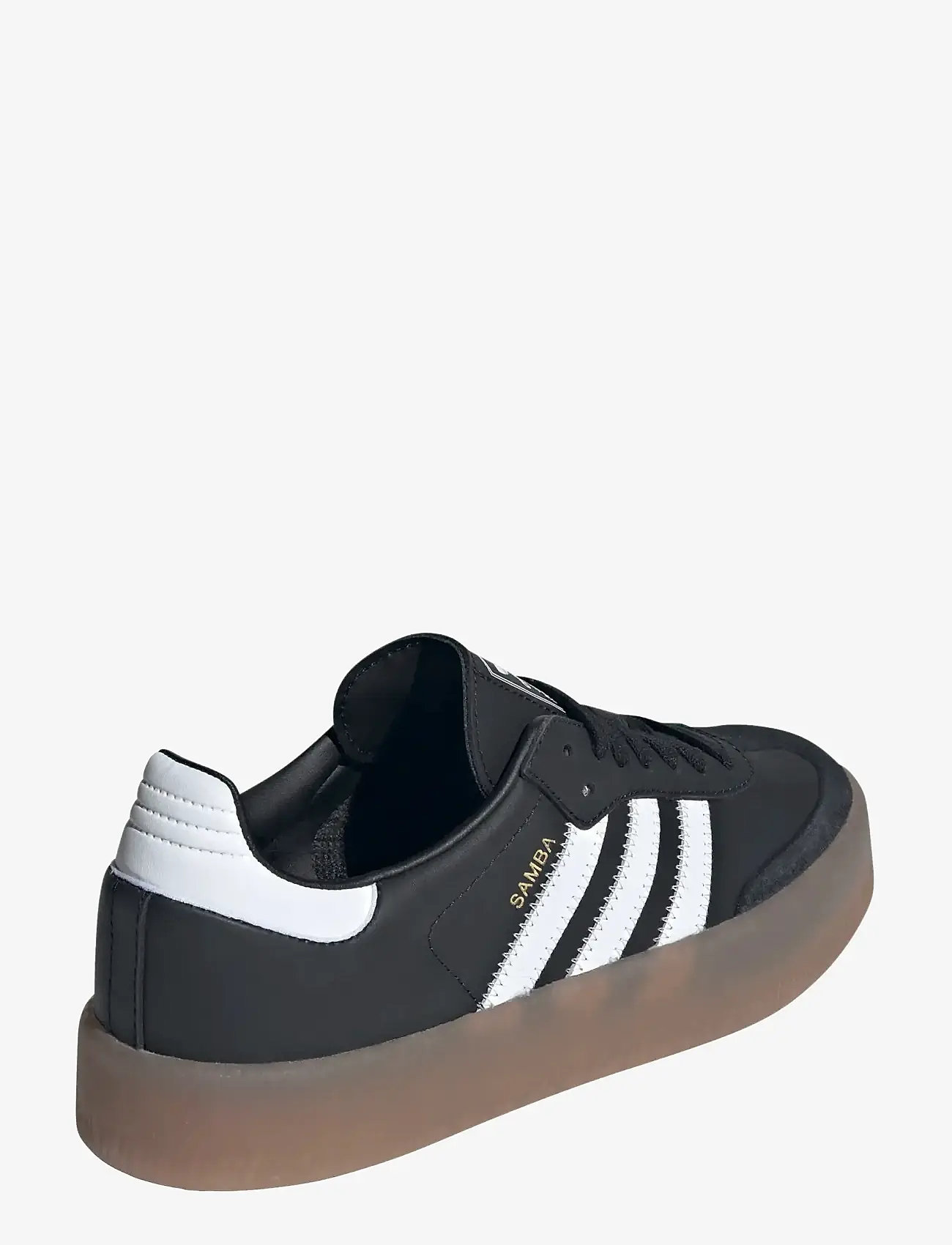 adidas Originals - SAMBAE W - låga sneakers - cblack/ftwwht/goldmt - 3