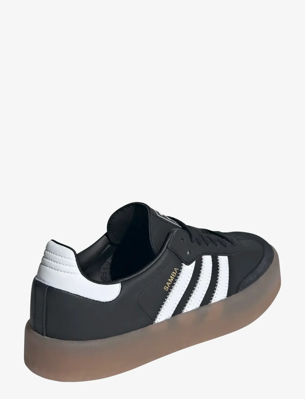 adidas Originals - SAMBAE W - låga sneakers - cblack/ftwwht/goldmt - 3