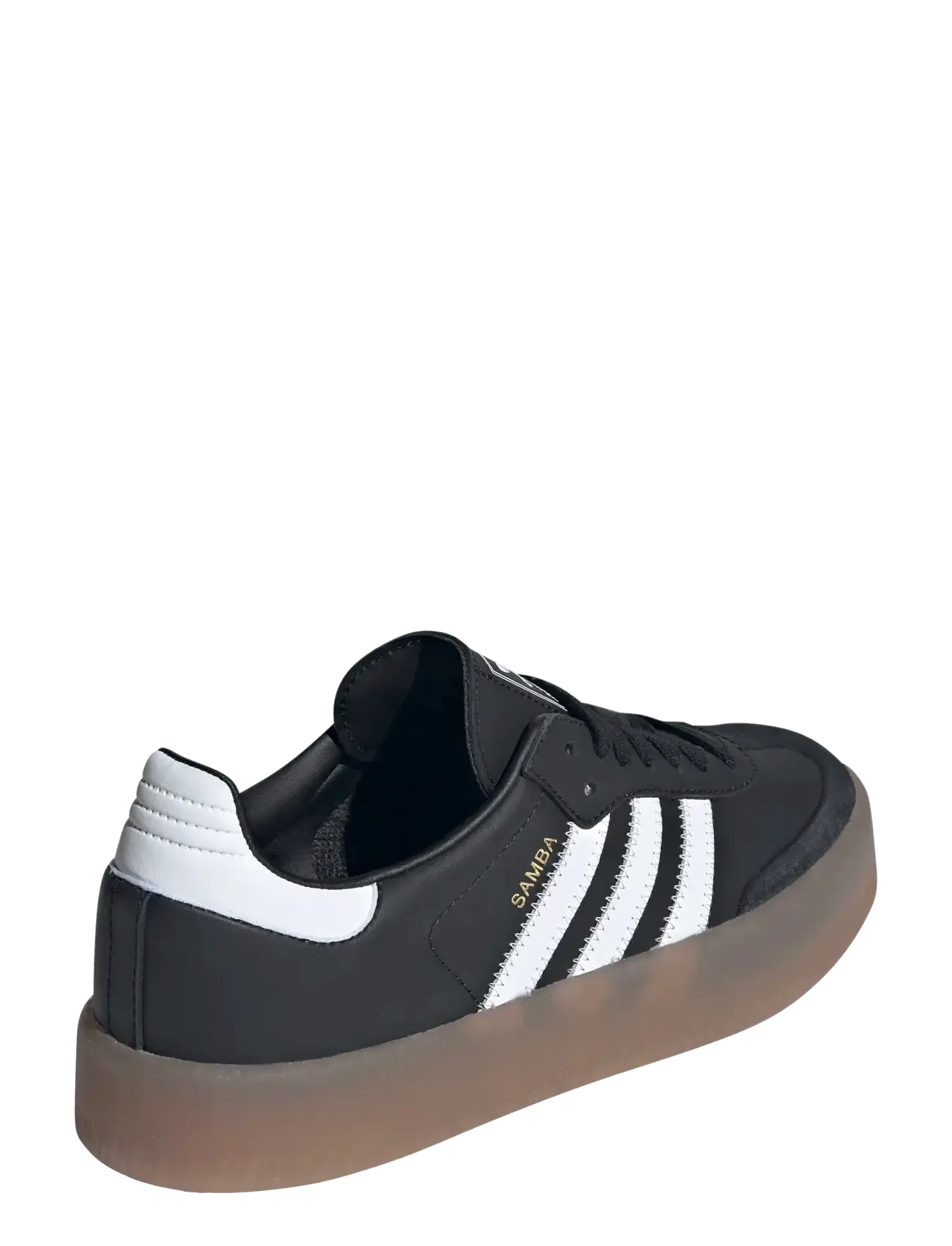 adidas Originals - SAMBAE W - lave sneakers - cblack/ftwwht/goldmt - 3