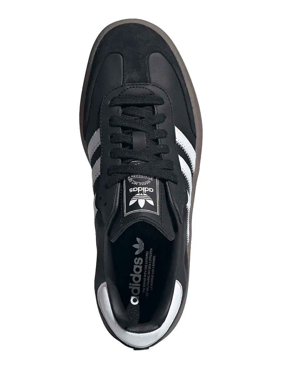 adidas Originals - SAMBAE W - lave sneakers - cblack/ftwwht/goldmt - 4