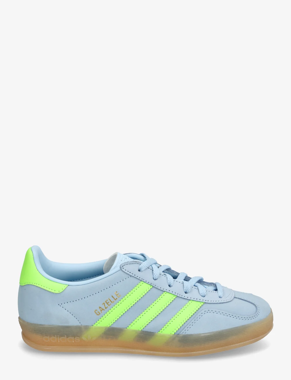 adidas Originals - GAZELLE INDOOR W - sneakers med lav ankel - clesky/sgreen/gum3 - 1