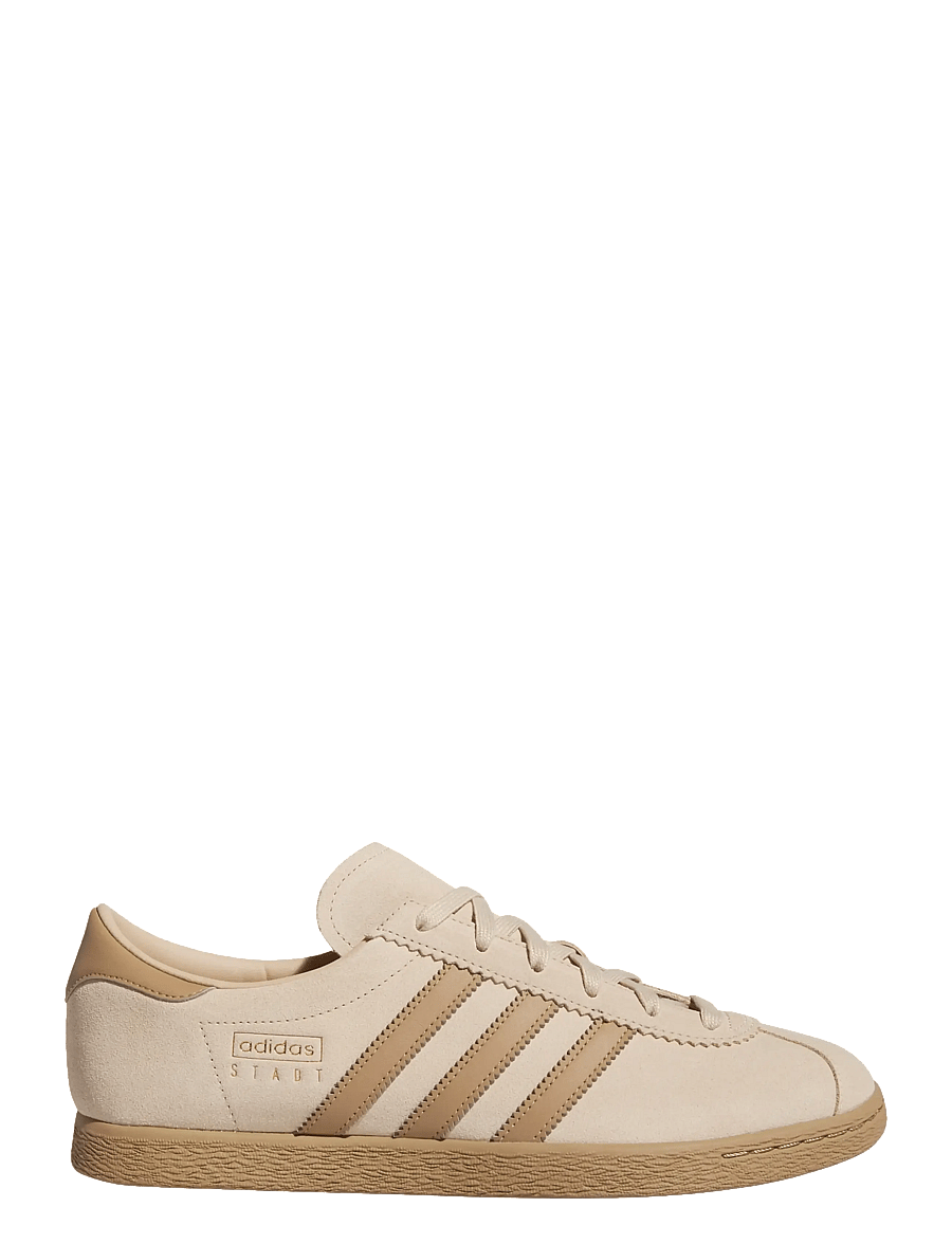 adidas Originals - STADT - niedriger schnitt - magbei/cardbo/goldmt - 1