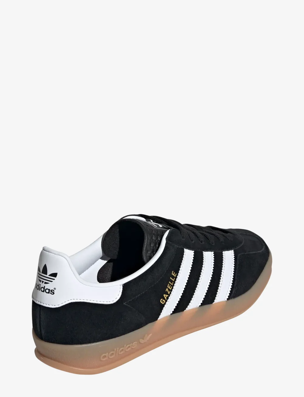 adidas Originals - GAZELLE INDOOR - low tops - cblack/ftwwht/gum2 - 3