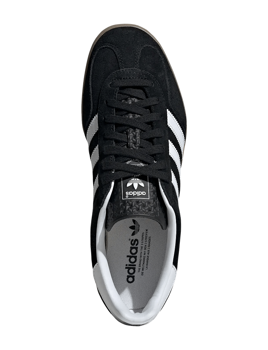 adidas Originals - GAZELLE INDOOR - niedriger schnitt - cblack/ftwwht/gum2 - 4
