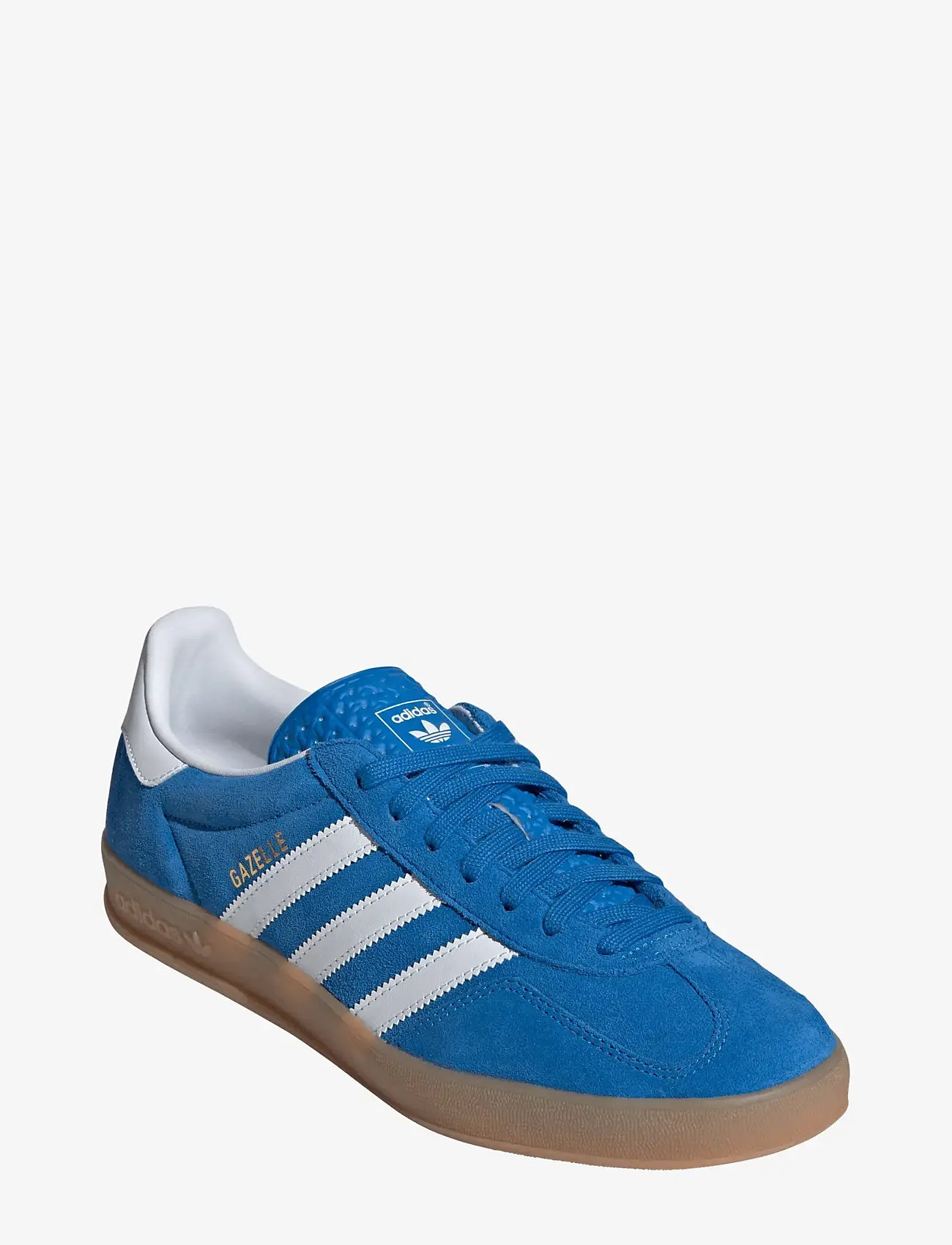 adidas Originals - GAZELLE INDOOR - low tops - bluebird/ftwwht/gum2 - 0