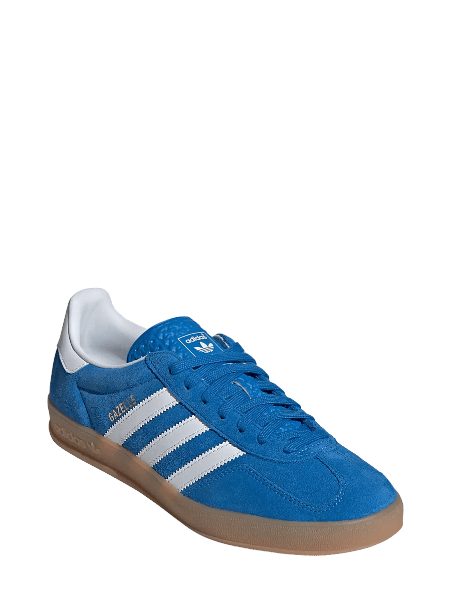 adidas Originals - GAZELLE INDOOR - niedriger schnitt - bluebird/ftwwht/gum2 - 0