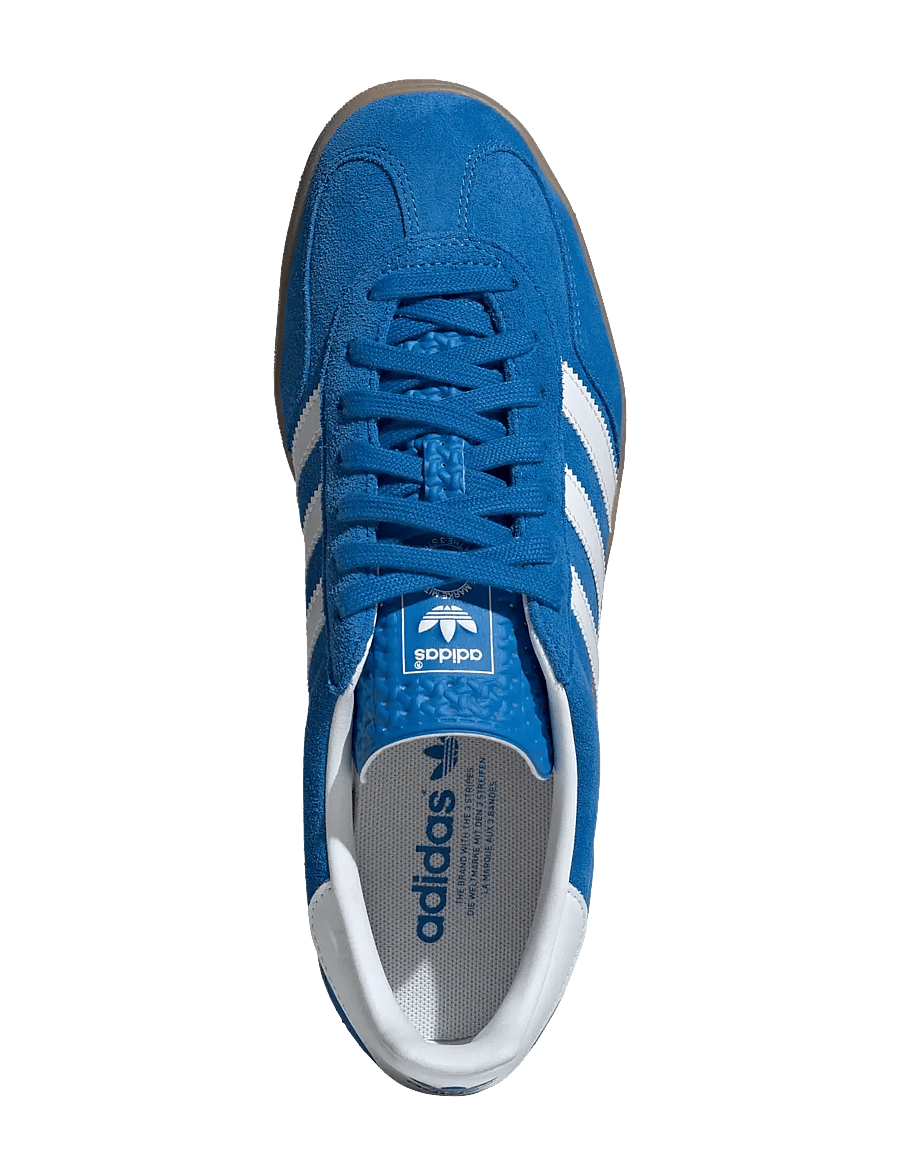 adidas Originals - GAZELLE INDOOR - niedriger schnitt - bluebird/ftwwht/gum2 - 4
