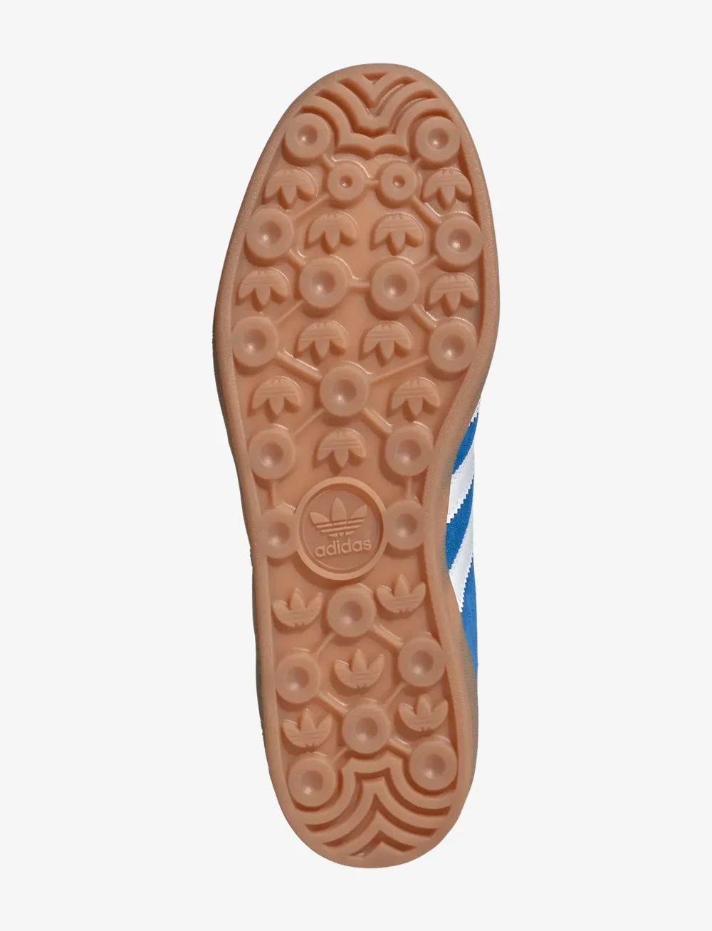 adidas Originals - GAZELLE INDOOR - låga sneakers - bluebird/ftwwht/gum2 - 5