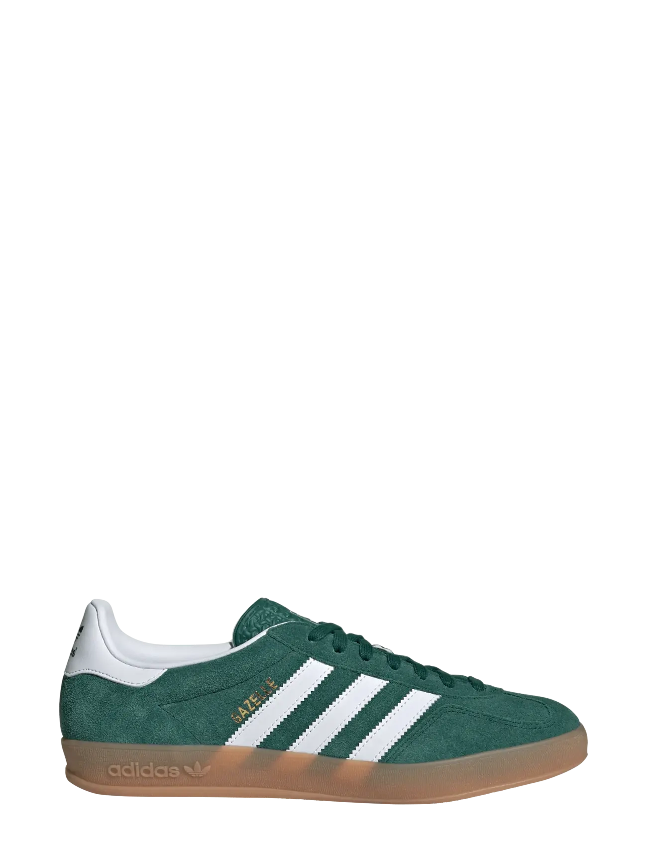 adidas Originals - GAZELLE INDOOR - lave sneakers - collgreen/ftwwht/gum2 - 1