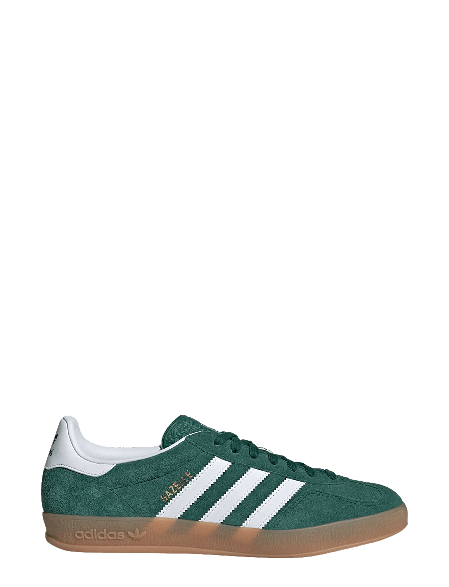 adidas Originals - GAZELLE INDOOR - niedriger schnitt - collgreen/ftwwht/gum2 - 1
