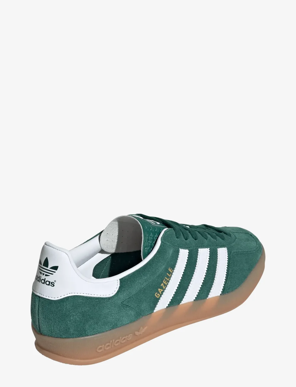 adidas Originals - GAZELLE INDOOR - low tops - collgreen/ftwwht/gum2 - 3