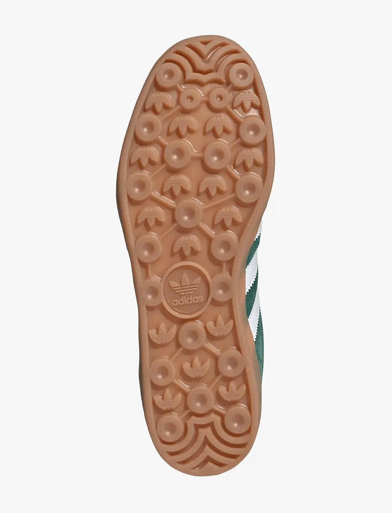 adidas Originals - GAZELLE INDOOR - låga sneakers - collgreen/ftwwht/gum2 - 5