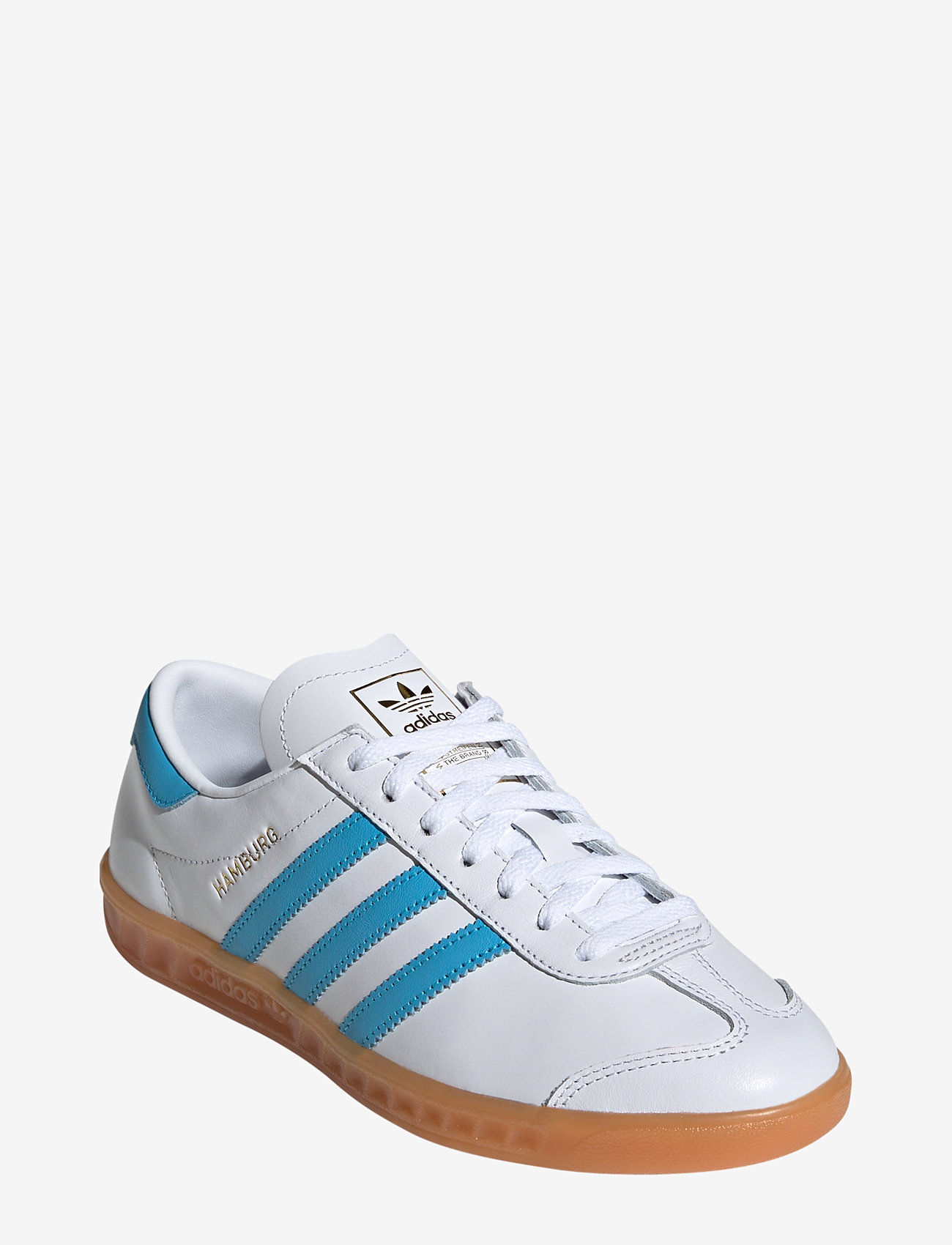adidas Originals - HAMBURG W - tennised - ftwwht/skyrus/gum2 - 0