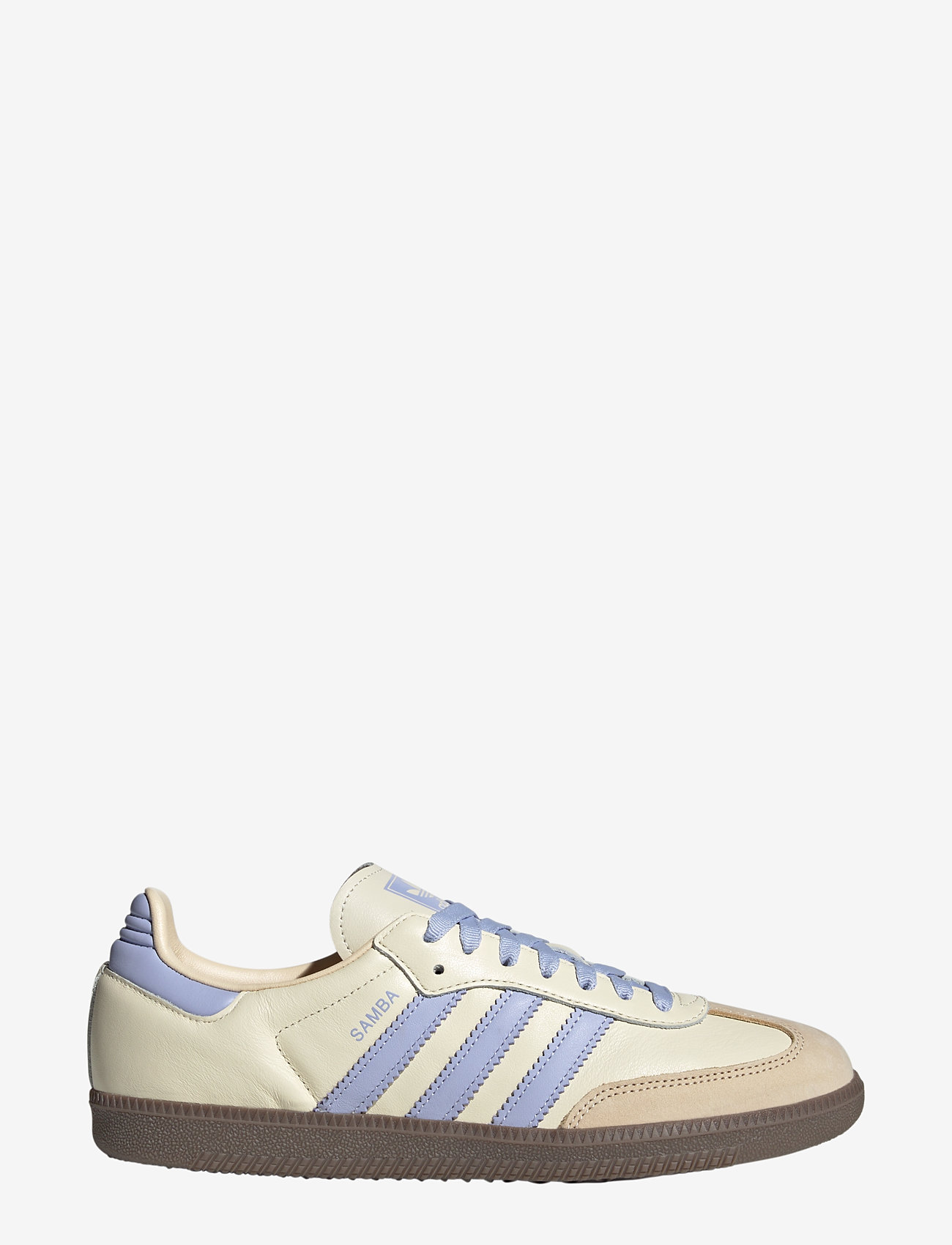 adidas Originals - SAMBA OG W - niedrige sneakers - crewht/vioton/sanstr - 1