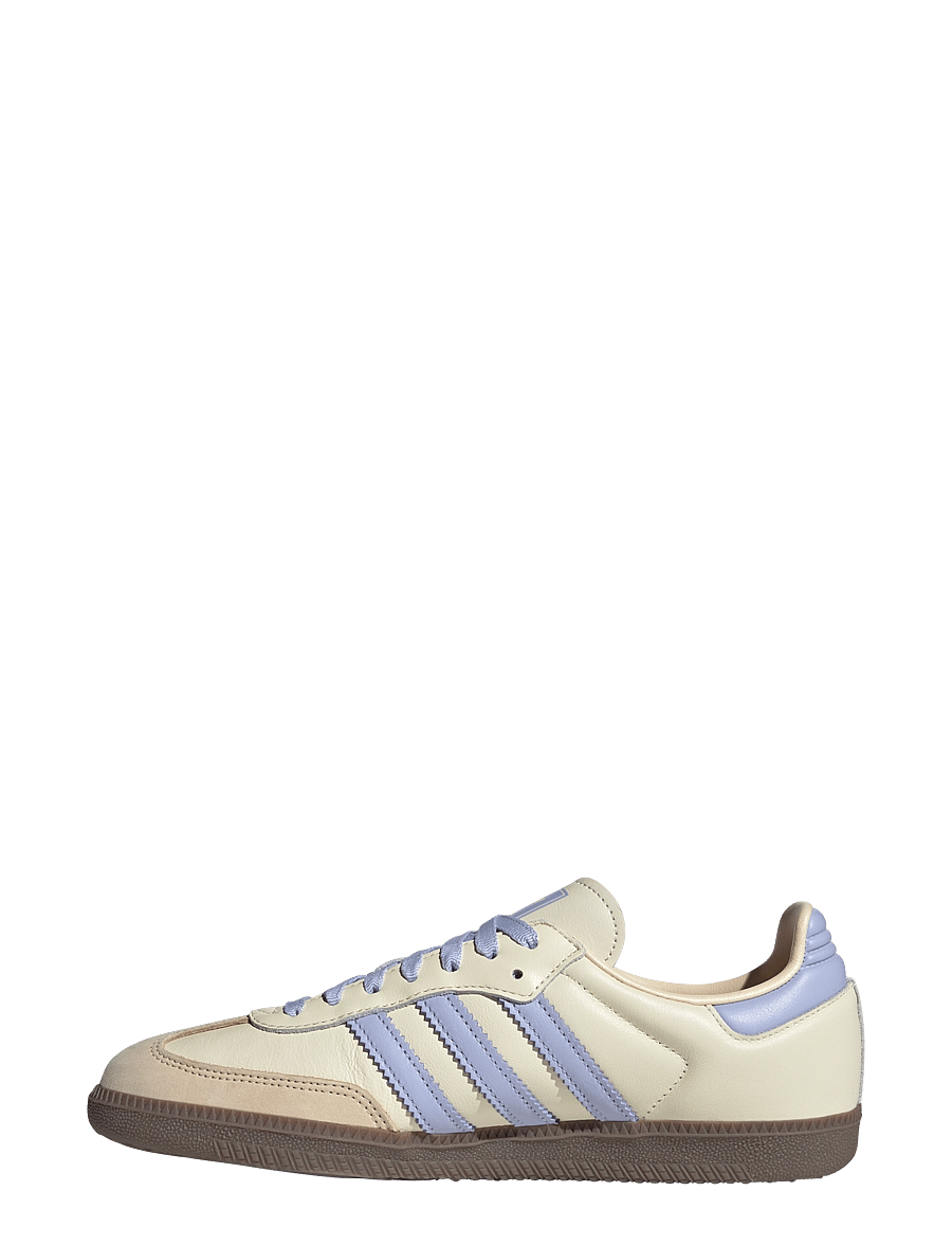 adidas Originals - SAMBA OG W - lave sneakers - crewht/vioton/sanstr - 2