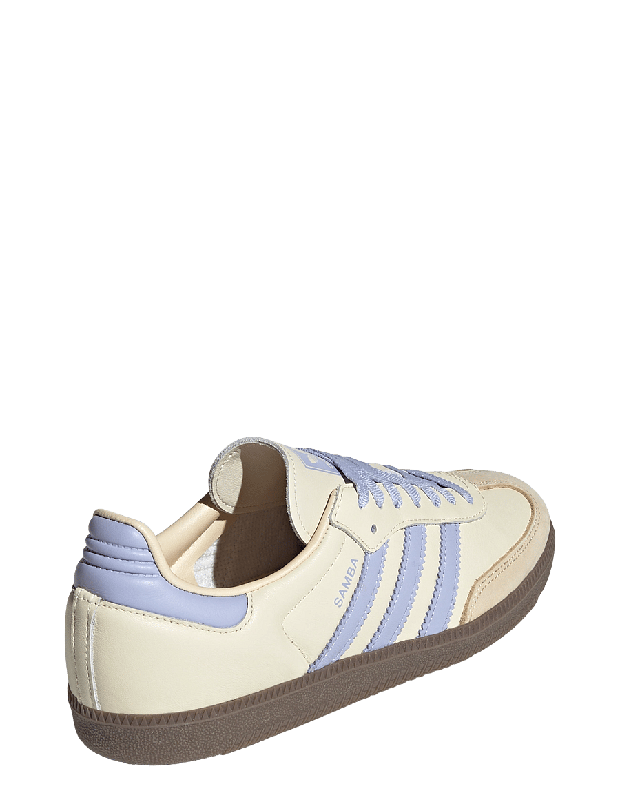 adidas Originals - SAMBA OG W - lave sneakers - crewht/vioton/sanstr - 3
