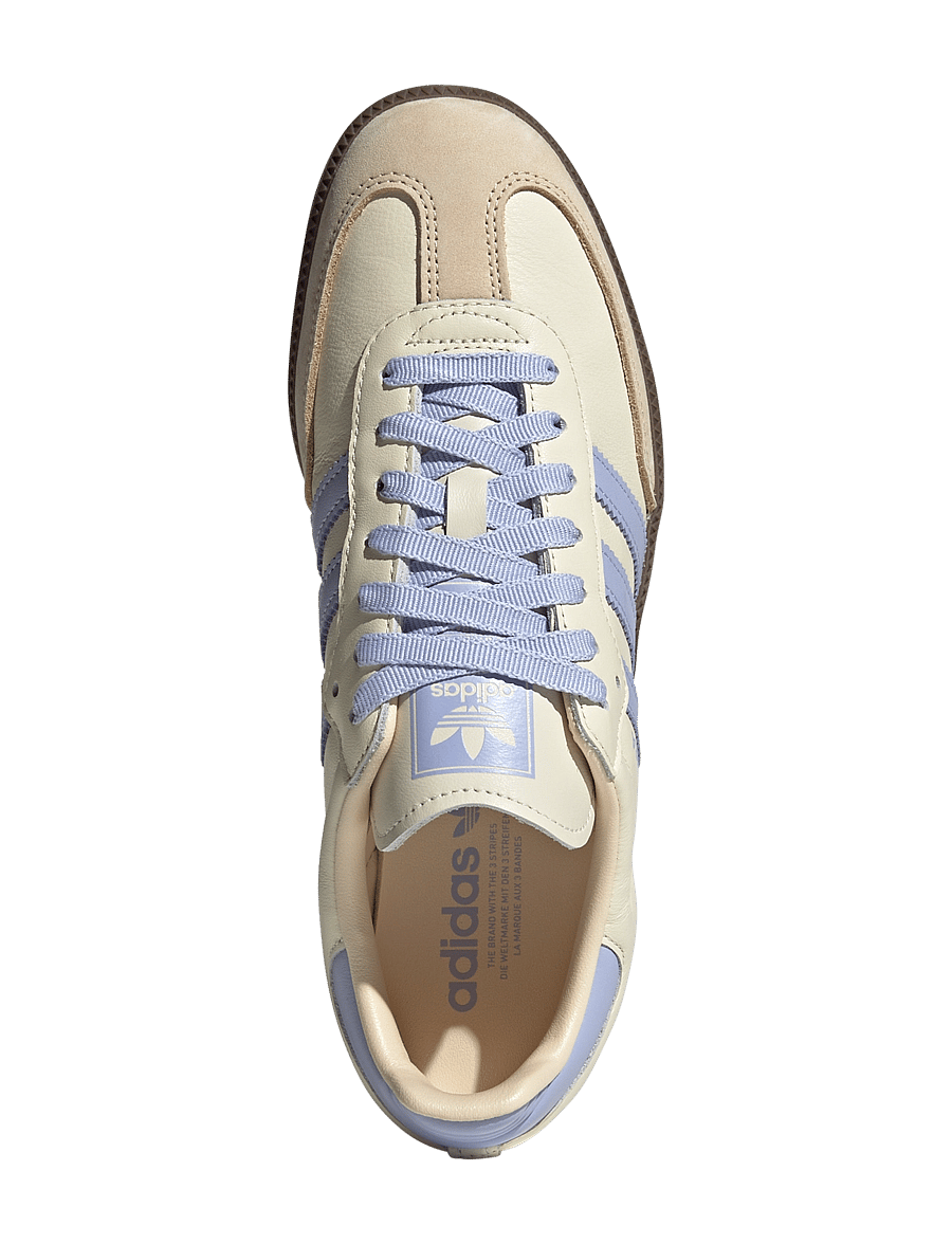 adidas Originals - SAMBA OG W - lave sneakers - crewht/vioton/sanstr - 4