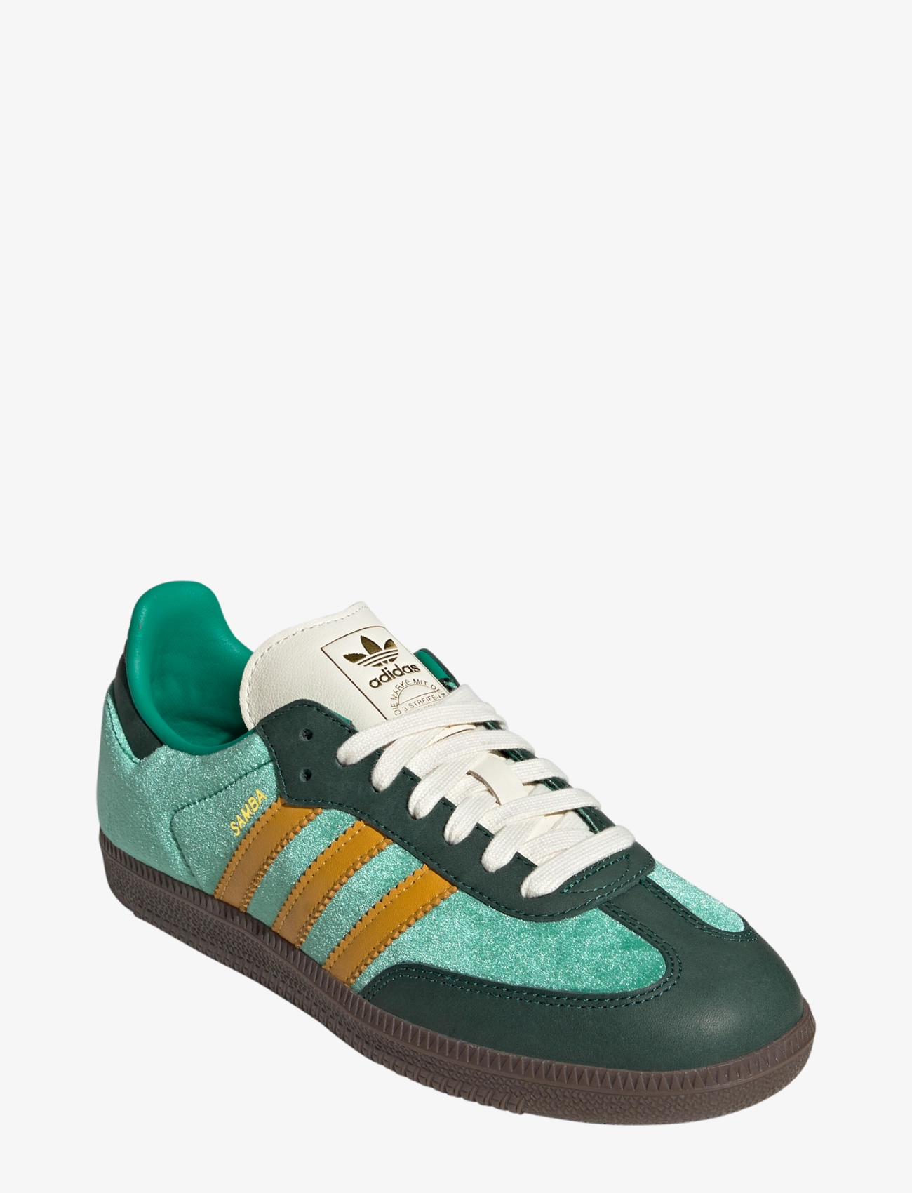 adidas Originals SAMBA OG W - Damen - COUGRN/PREYEL/CGREEN / green