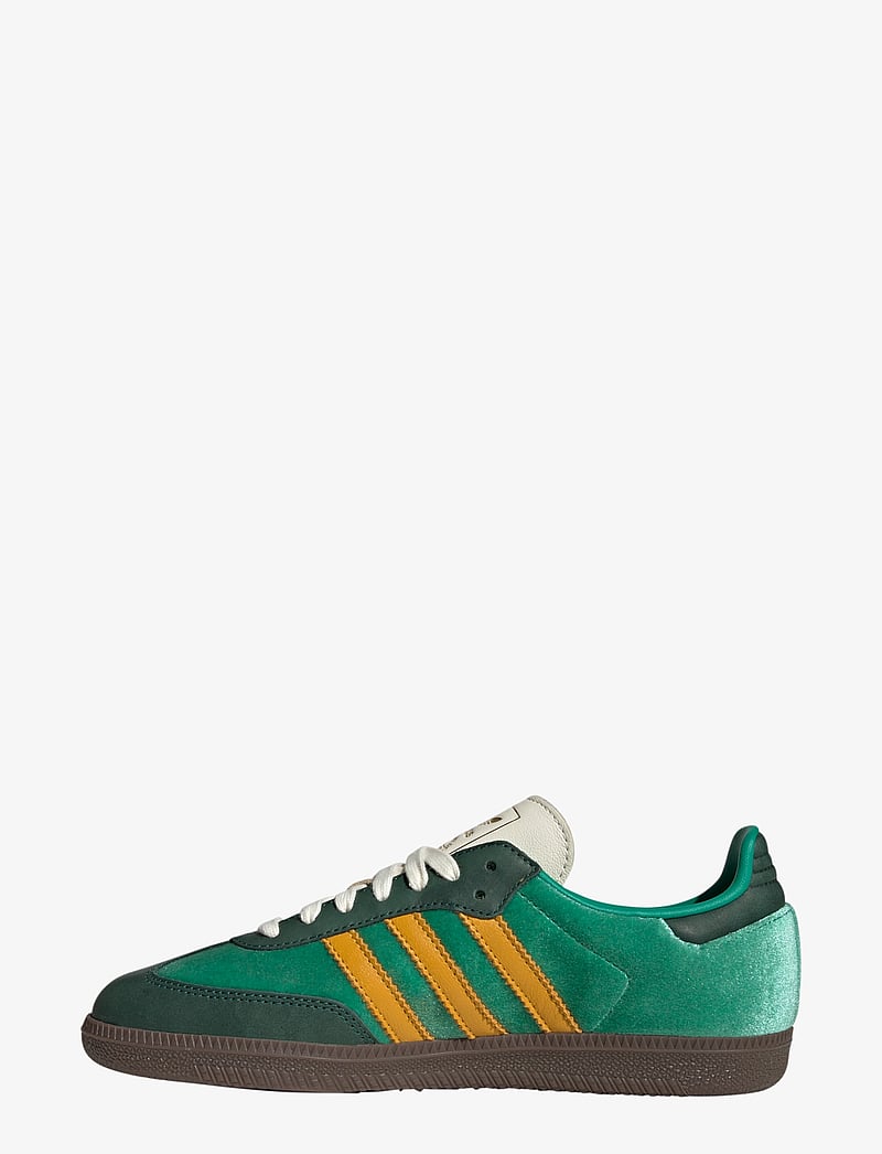adidas Originals - SAMBA OG W - niedrige sneakers - cougrn/preyel/cgreen - 2
