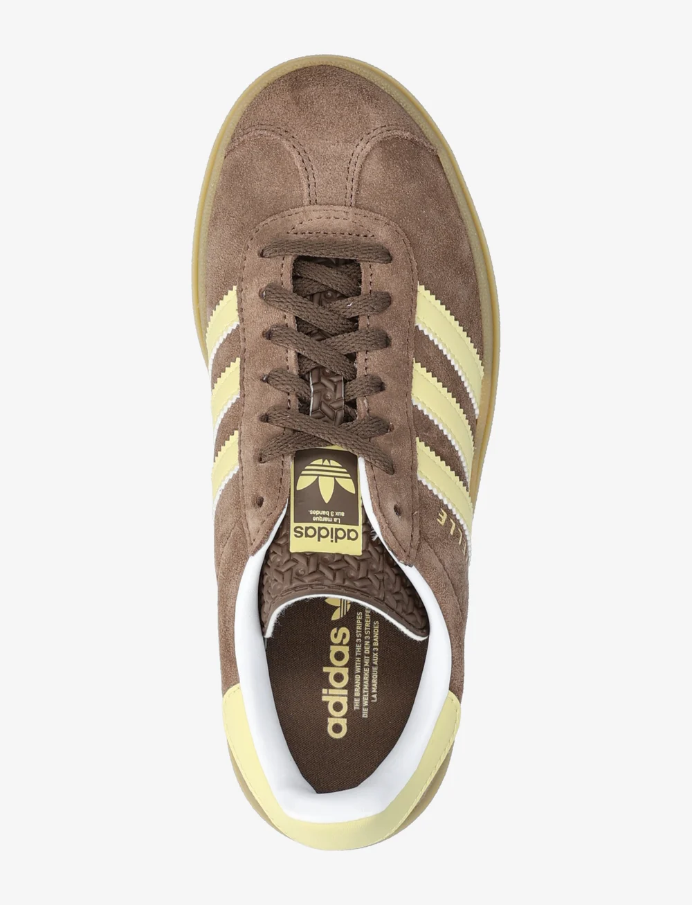 adidas Originals - GAZELLE BOLD W - storapadžiai batai - earstr/powyel/ftwwht - 3
