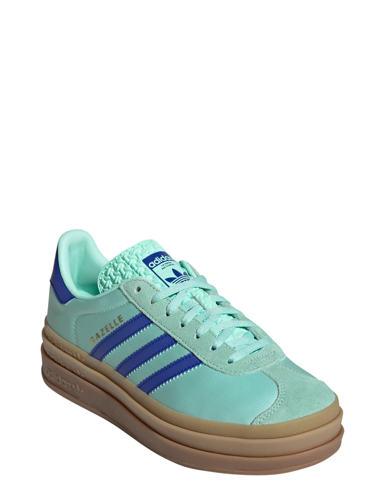 adidas Originals Gazelle Bold W, Kvinder, Platform Sneakers, Grøn, Str: 39 1/3