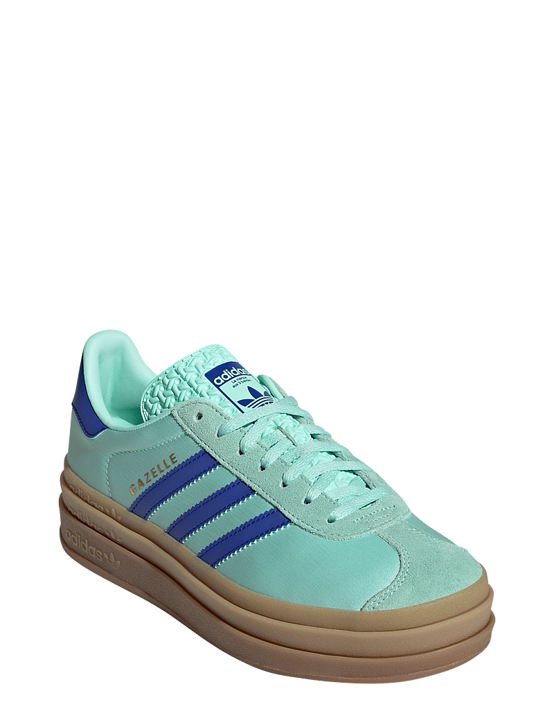adidas Originals - GAZELLE BOLD W - lave sneakers - clemin/lucblu/goldmt - 0