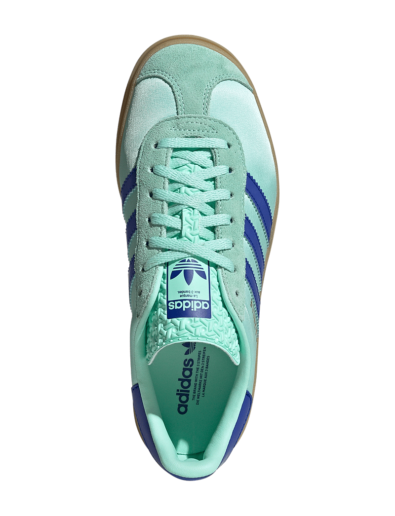 adidas Originals - GAZELLE BOLD W - lave sneakers - clemin/lucblu/goldmt - 4