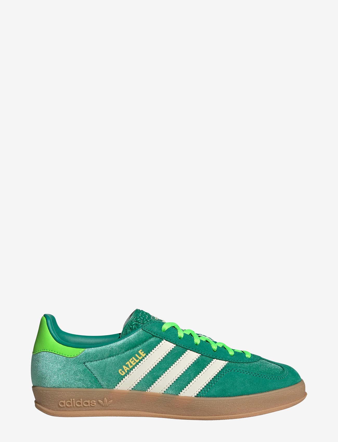 adidas Originals - GAZELLE INDOOR W - låga sneakers - secogr/crewht/sgreen - 1