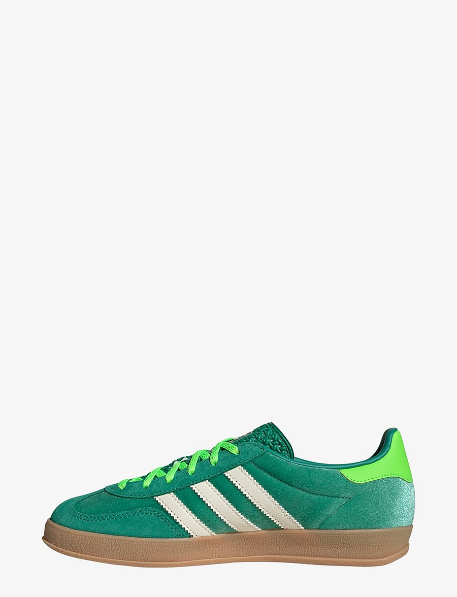 adidas Originals - GAZELLE INDOOR W - baskets basses - secogr/crewht/sgreen - 2