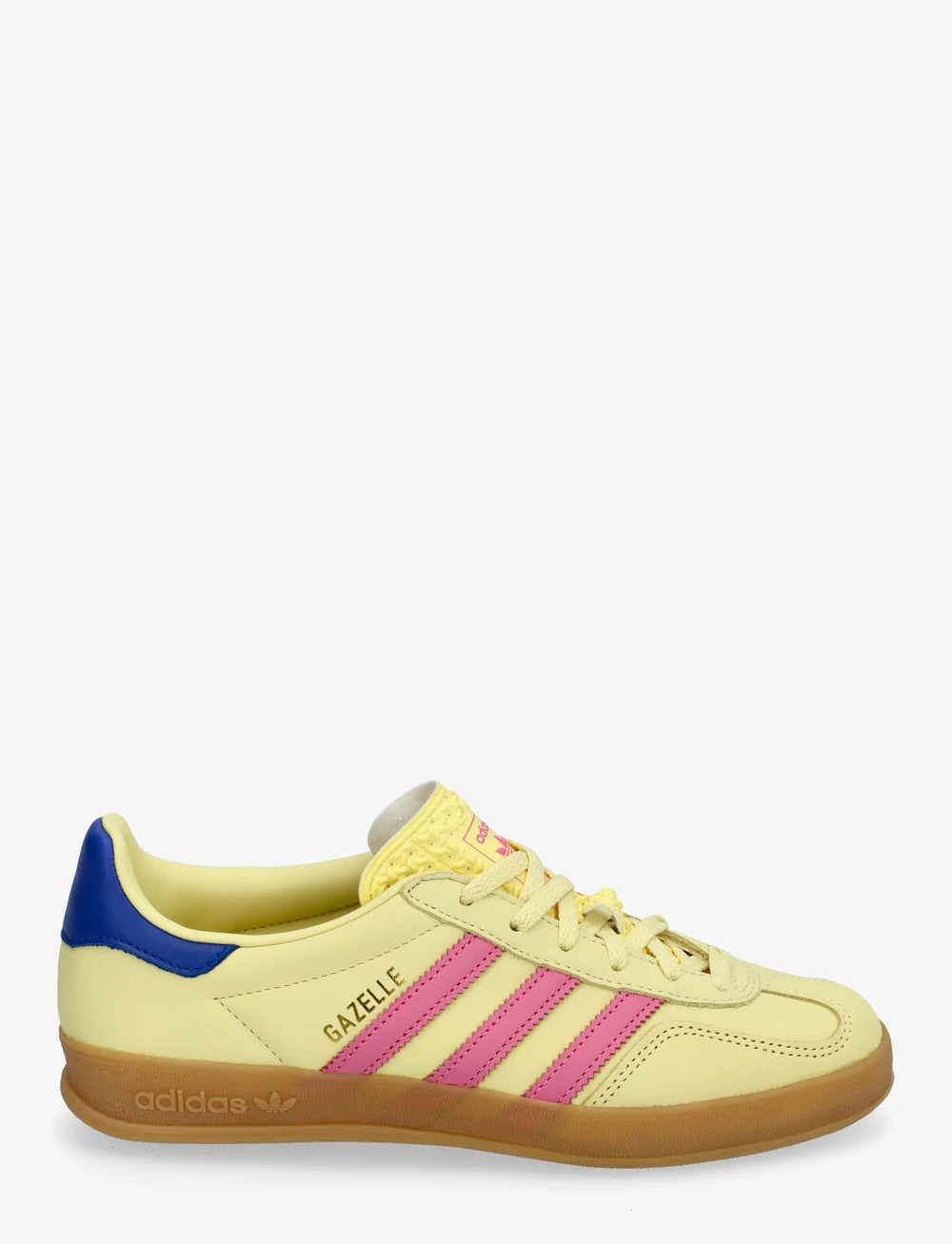 adidas Originals - GAZELLE INDOOR W - niedrige sneakers - powyel/lucpnk/royblu - 1