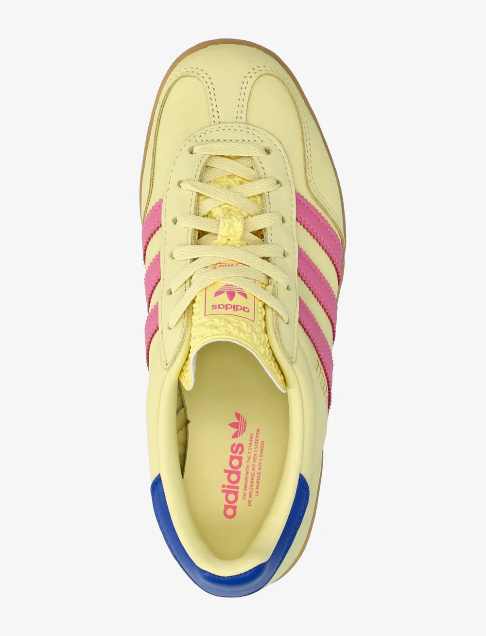 adidas Originals - GAZELLE INDOOR W - niedrige sneakers - powyel/lucpnk/royblu - 3
