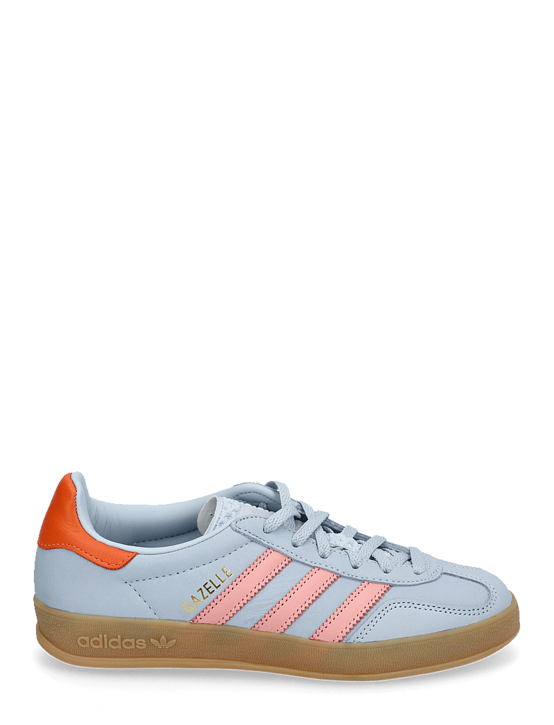 adidas Originals - GAZELLE INDOOR W - lave sneakers - wonblu/sorang/gum3 - 1