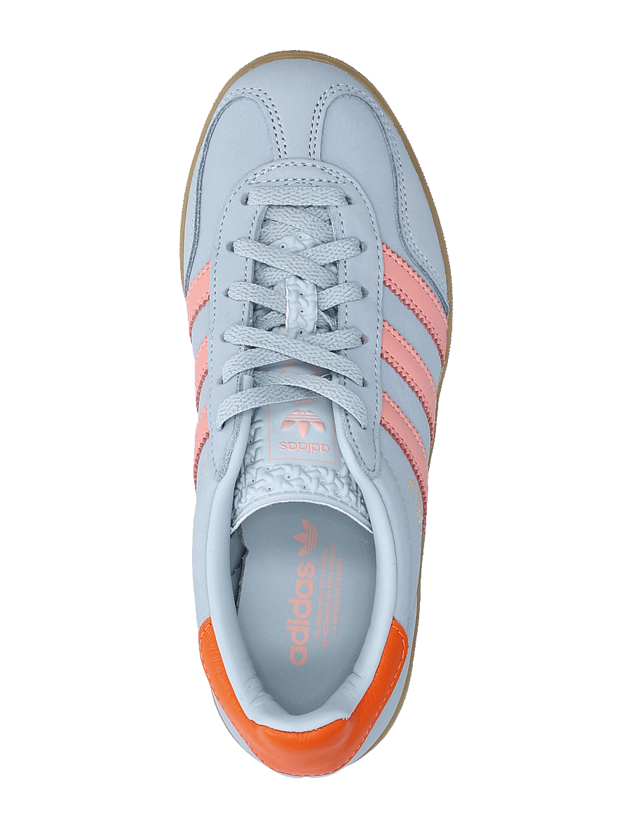 adidas Originals - GAZELLE INDOOR W - lave sneakers - wonblu/sorang/gum3 - 3