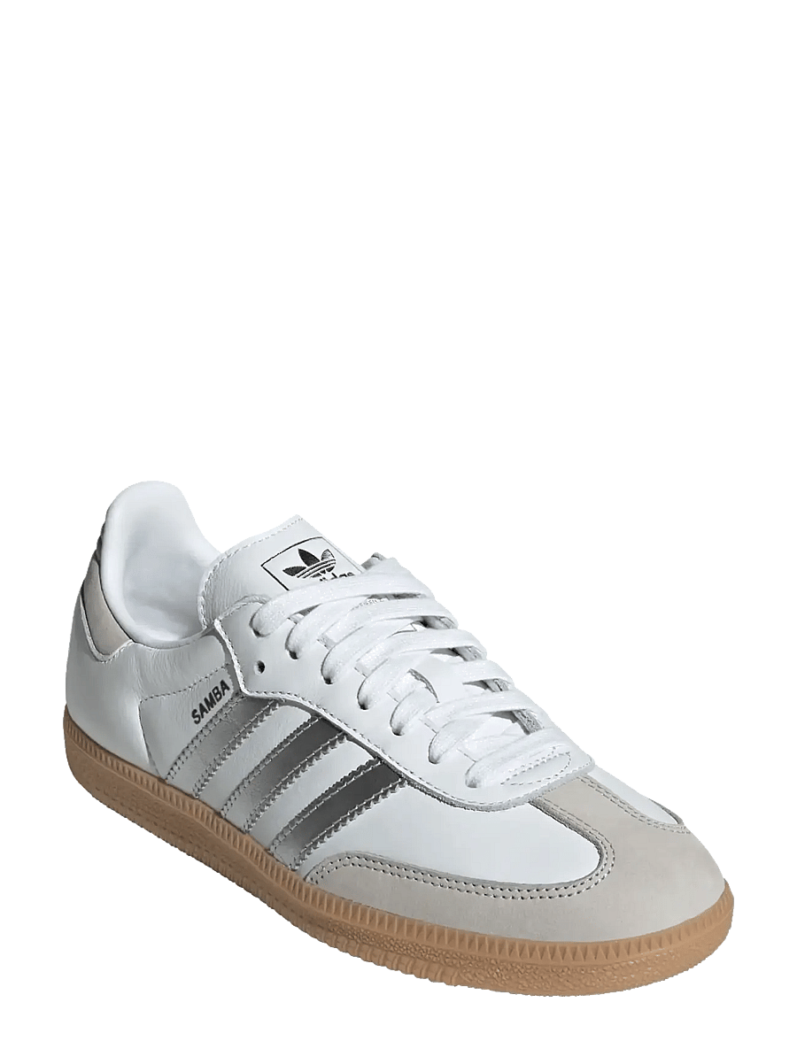 adidas Originals - SAMBA OG W - baskets basses - ftwwht/silvmt/greone - 0