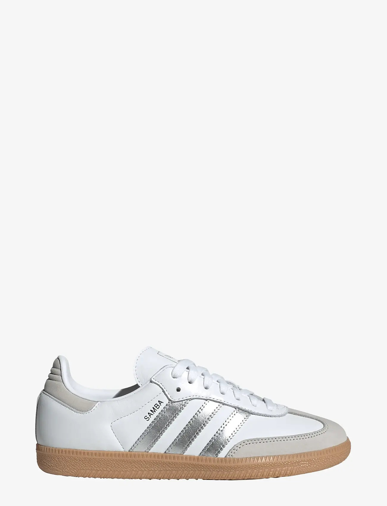 adidas Originals - SAMBA OG W - lave sneakers - ftwwht/silvmt/greone - 1