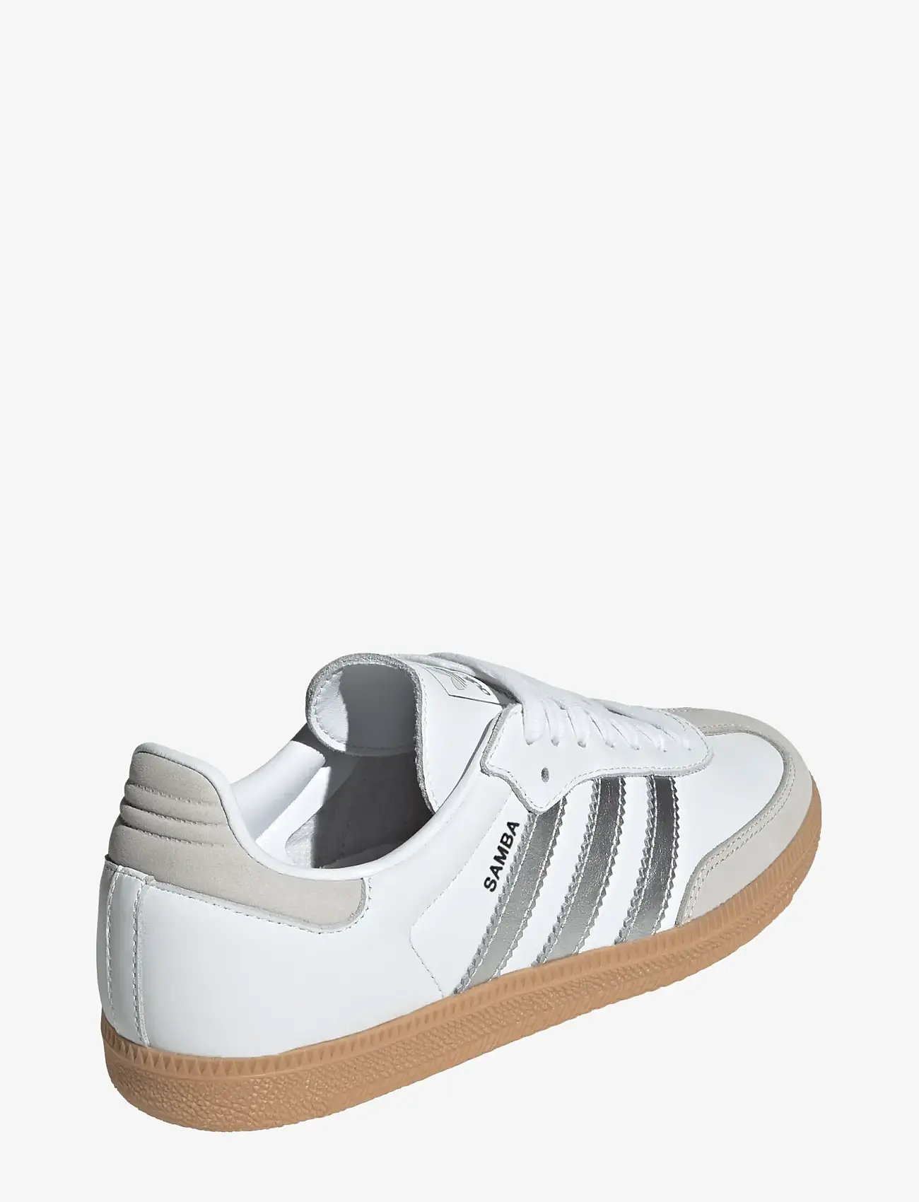 adidas Originals - SAMBA OG W - lave sneakers - ftwwht/silvmt/greone - 3