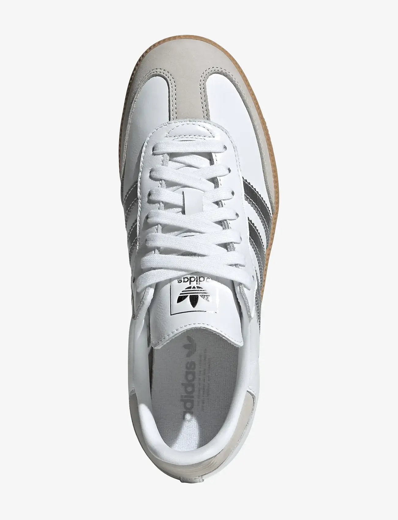 adidas Originals - SAMBA OG W - lave sneakers - ftwwht/silvmt/greone - 4