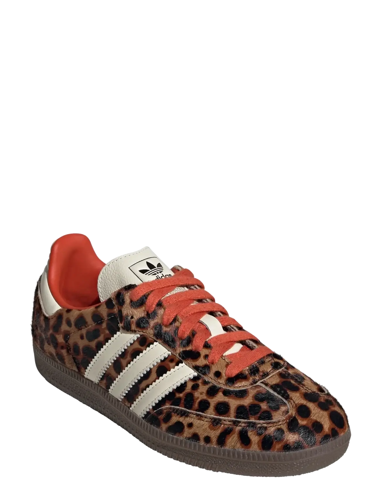 adidas Originals Samba Og W, Kvinder, Leopard Print Sneakers, Brun, Str: 42