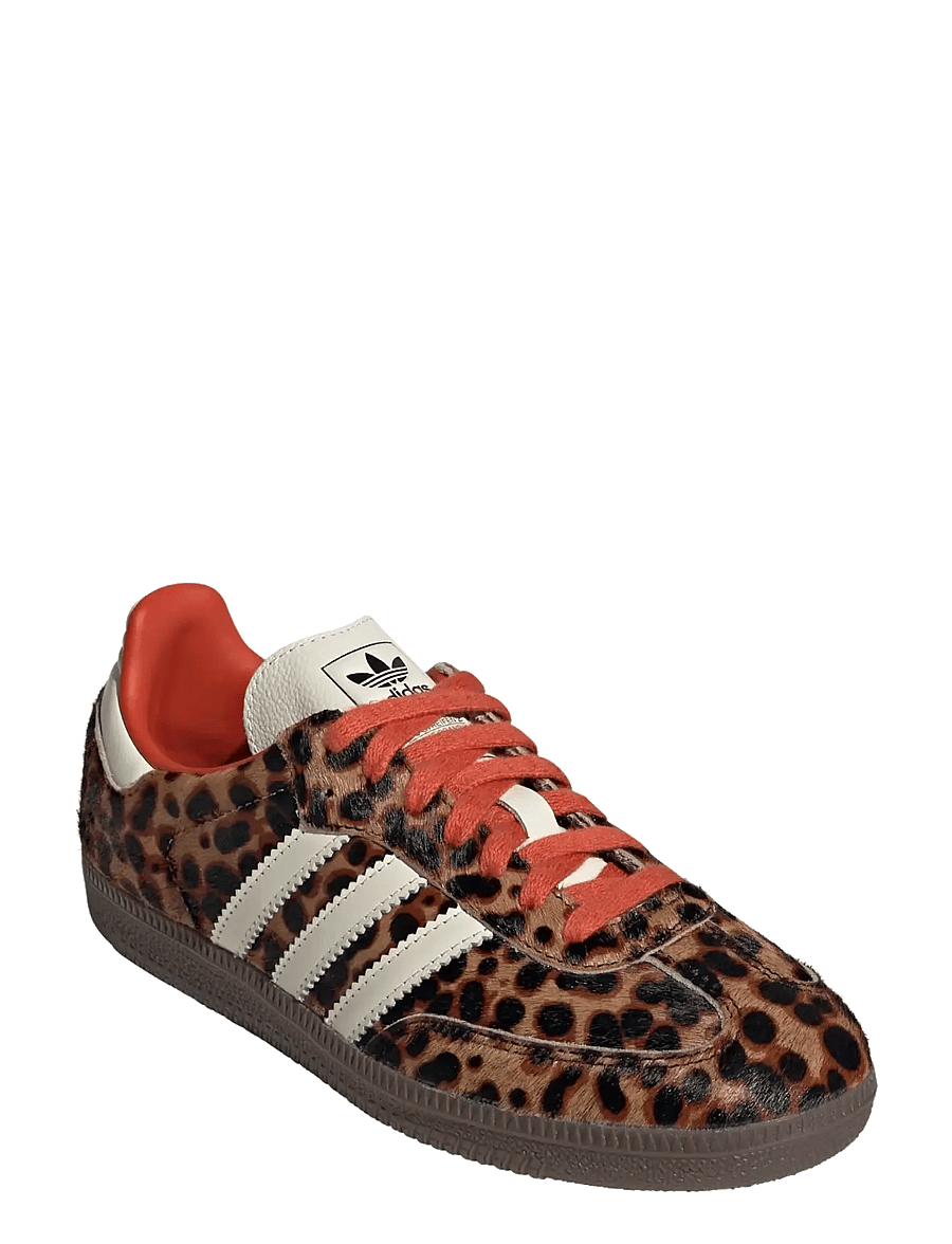 adidas Originals - SAMBA OG W - låga sneakers - cblack/prered/crewht - 0