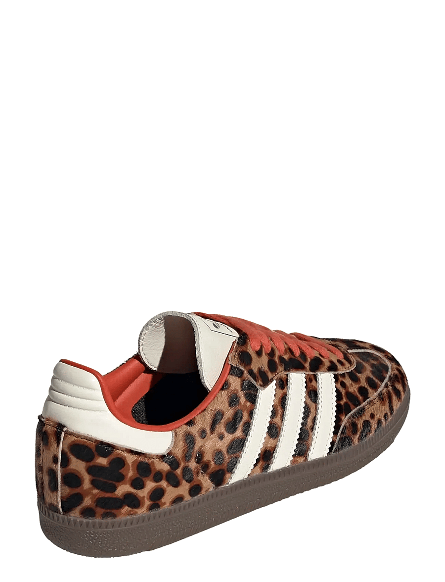 adidas Originals - SAMBA OG W - låga sneakers - cblack/prered/crewht - 3