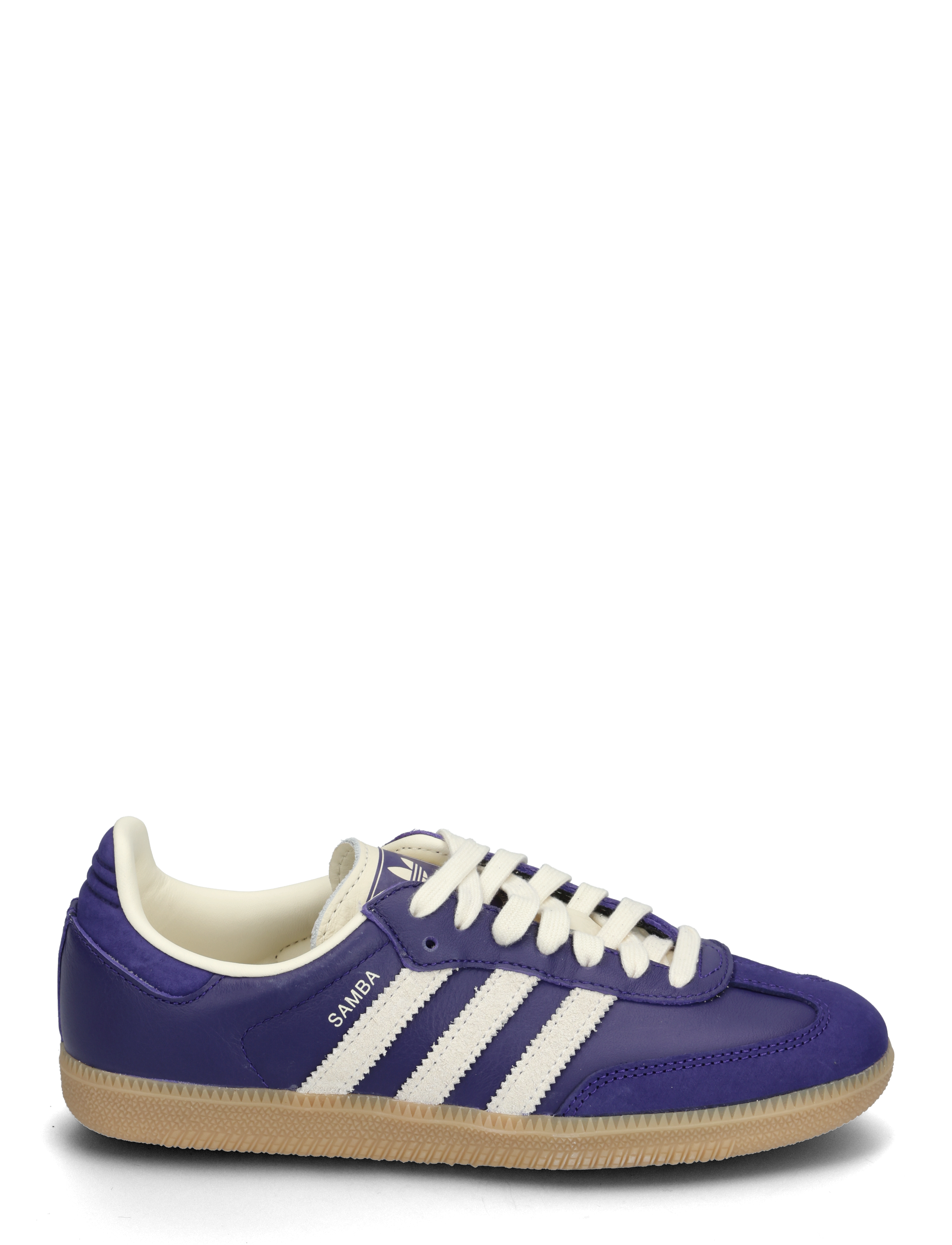 adidas Originals - SAMBA OG W - niedrige sneakers - cpurpl/crewht/gum3 - 1