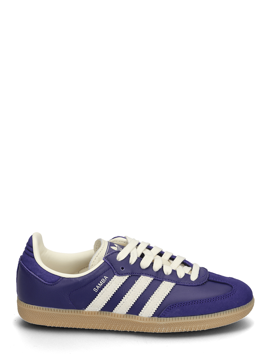 adidas Originals - SAMBA OG W - baskets basses - cpurpl/crewht/gum3 - 1