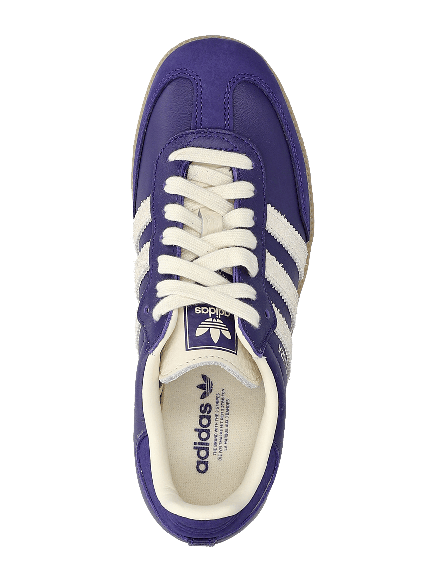 adidas Originals - SAMBA OG W - baskets basses - cpurpl/crewht/gum3 - 3