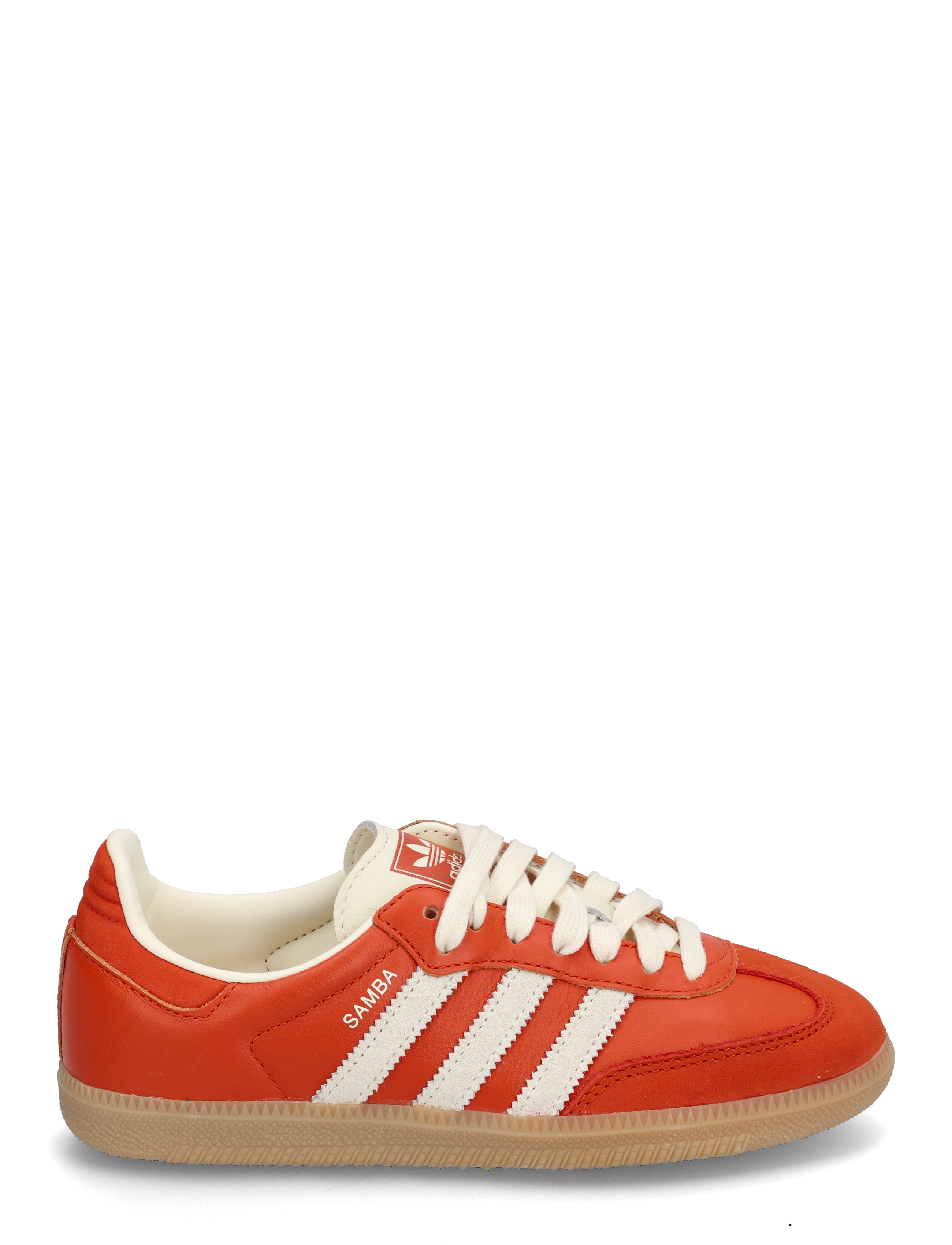 adidas Originals - SAMBA OG W - sneakers med lav ankel - corang/crewht/gum3 - 1