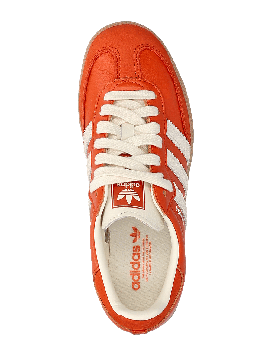 adidas Originals - SAMBA OG W - sneakers med lav ankel - corang/crewht/gum3 - 3